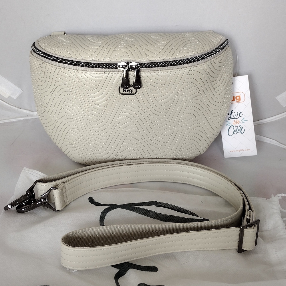 NWT Lug Tumble Satin Luxe VL Belt Bag